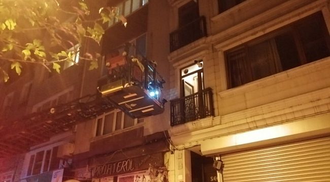 Binadan duyulan kadın çığlığı polisi alarma geçirdi