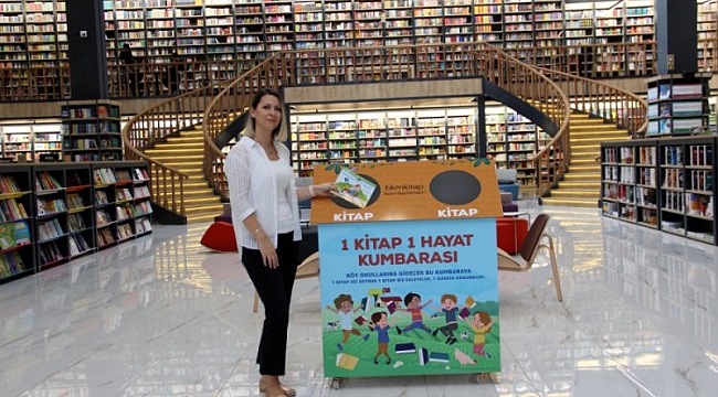 BKM Kitap'tan '1 Kitap 1 Hayat Kumbarası' projesi
