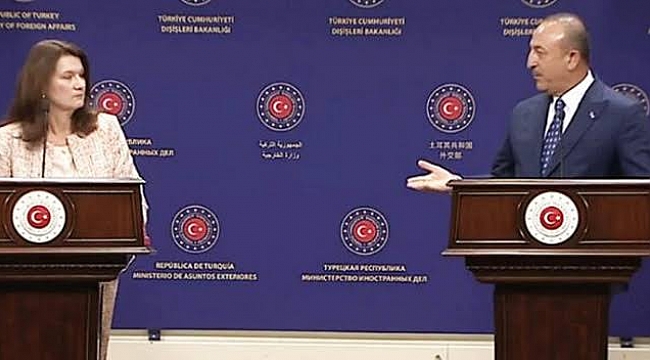 Çavuşoğlu'ndan İsveçli mevkidaşına sert yanıt
