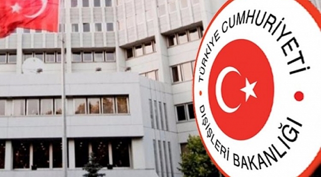 Dışişleri Bakanlığı'ndan İsrail'e tepki açıklaması
