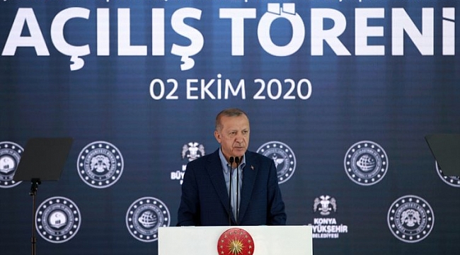 Erdoğan Konya'da konuştu