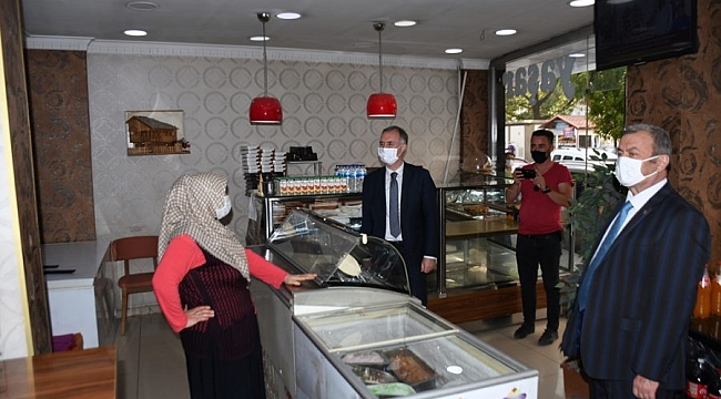 İnegöl'de Covid-19 denetimleri sürüyor