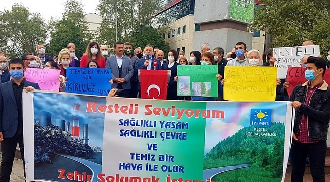 Kestel'de hava kirliliği isyanı