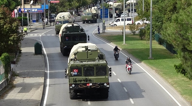 S-400'ler Ankara'ya gitmek için yola çıktı