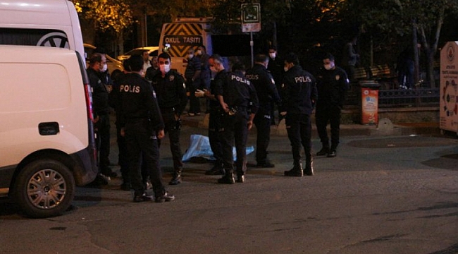 Sokak ortasında intihar şoku!