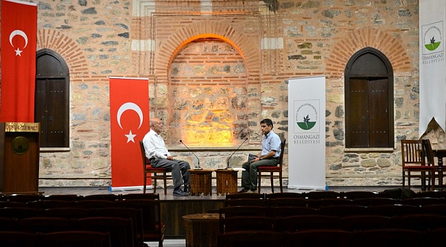 Yazar Mengüşoğlu Bursalılara kitabını anlattı