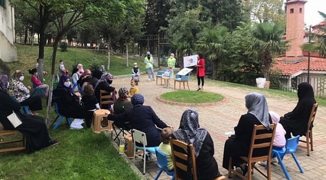 Yıldırım'da anne ve çocuklara eğitim