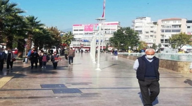 Aydın'da 65 yaş üstüne kısıtlama