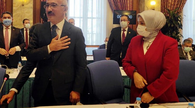 Bakan Elvan, Plan ve Bütçe Komisyonu'na veda etti