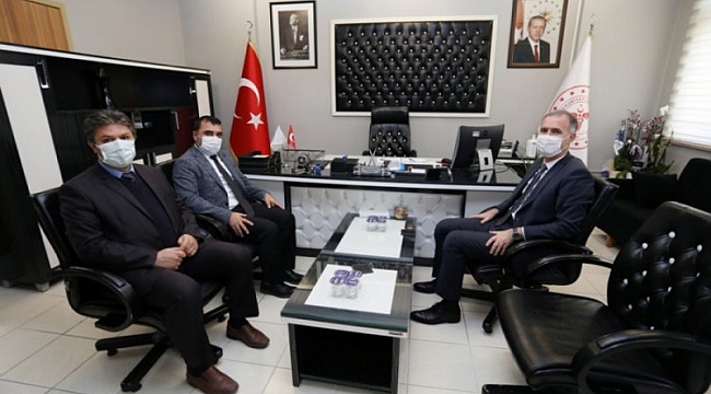 Başkan Taban'dan Başhekim Zengi'ye ziyaret