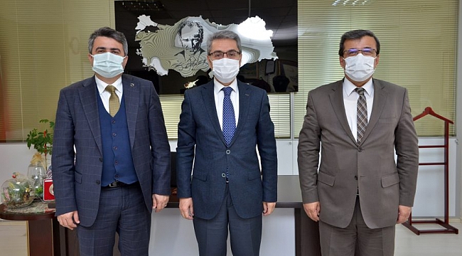 Başkan Yılmaz'dan Yıldırım İlçe Milli Eğitim Müdürü'ne ziyaret