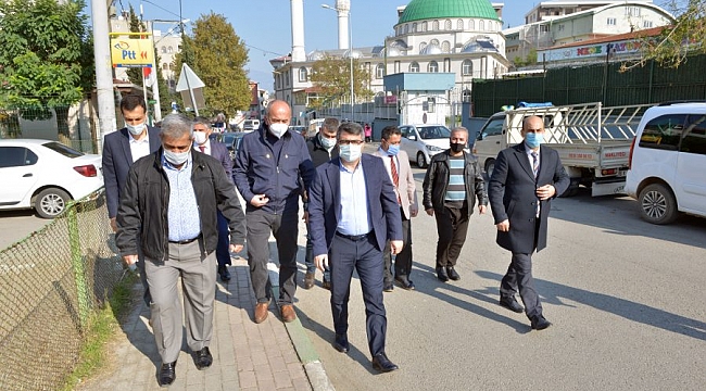 Başkan Yılmaz, Değirmenönü Mahallesi'ni ziyaret etti