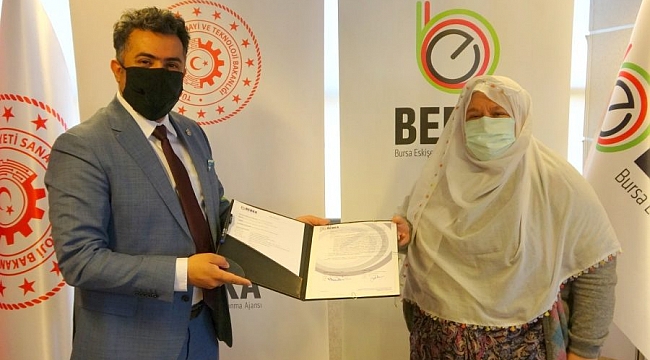 BEBKA'dan Mihalgazi'ye üretim desteği