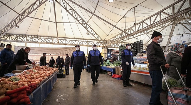 Bursa'da korona denetimleri sıklaştı