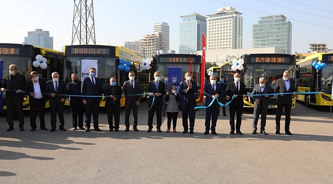 Bursa'da ulaşım filosu gençleşerek büyüyor