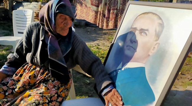 Bursalı Fatma nine, Atatürk'ü anlattı