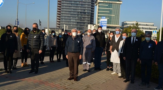 BUTTİM'de Ata'ya saygı