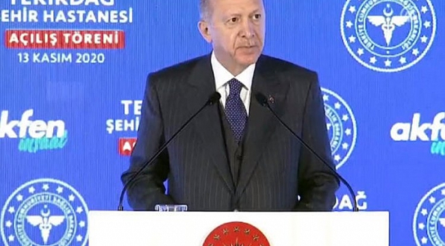 Erdoğan'dan aşı açıklaması