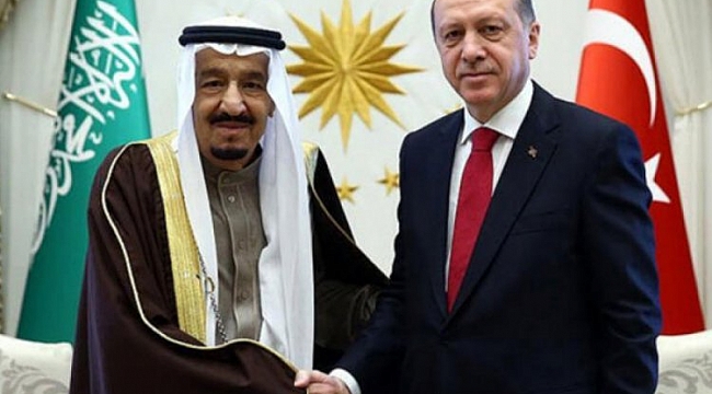 Erdoğan, Kral Selman ile görüştü