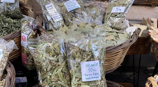 Havalar soğudu, ıhlamur fiyatları tavan yaptı