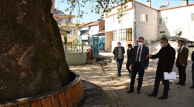 İnegöl'de meydan yenilemesi