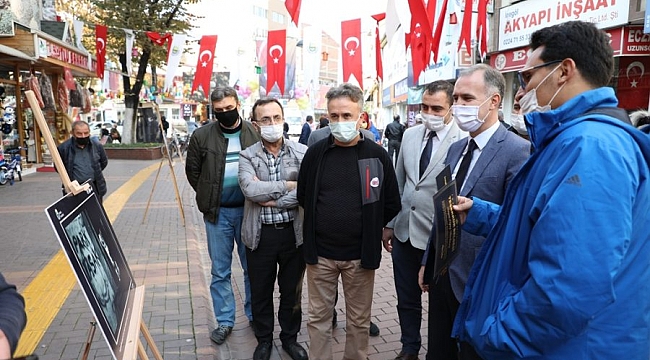 İnegöl'deki pati izleri fotoğraflarla ölümsüzleşti