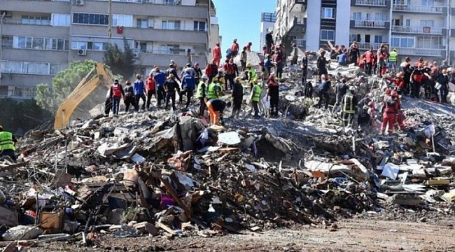 İzmir'deki depremde can kaybı 116'ya yükseldi