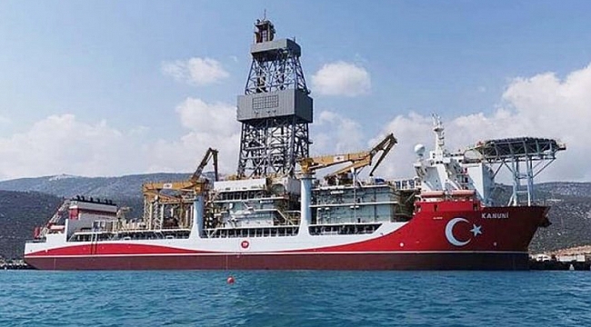 Kanuni sondaj gemisi Zonguldak açıklarında