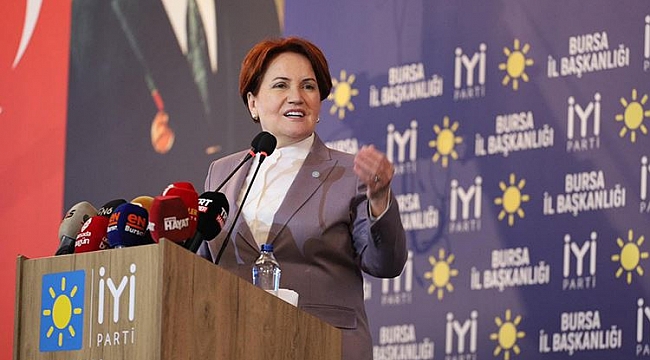 Meral Akşener Bursa'da Konuştu