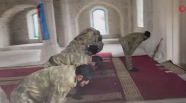 Şuşa'da 28 yıl sonra ilk cuma namazı kılındı
