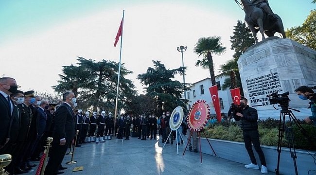 Ulu Önder Atatürk Bursa'da törenlerle anıldı