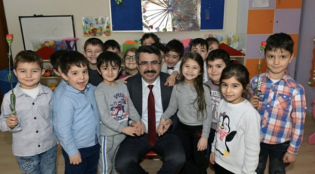 Yıldırım'da çocuklara gıda desteği