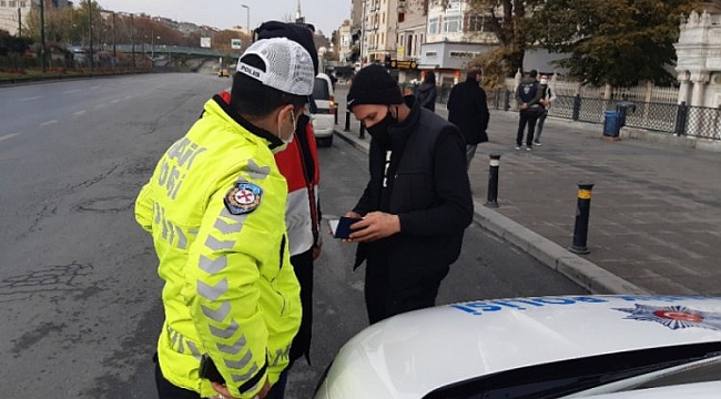 56 saatlik kısıtlamada 37 bin 614 kişiye ceza