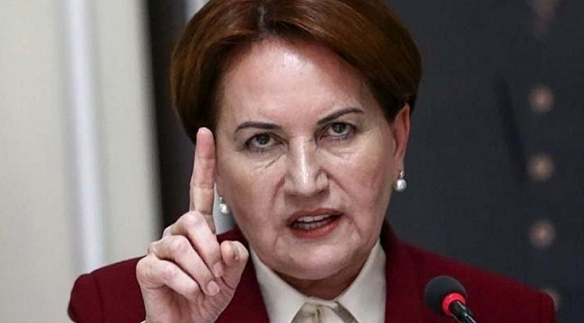 Akşener'den ABD'nin yaptırım kararına tepki