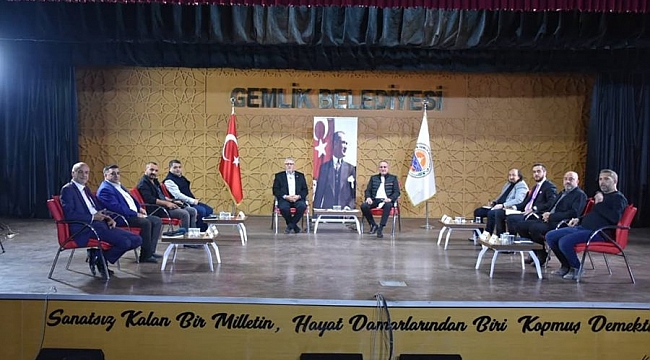 Başkan Sertaslan ilçedeki gazeteciler ile buluştu