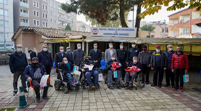 Başkan Tanır'dan, Engelliler Derneği'ne anlamlı ziyaret