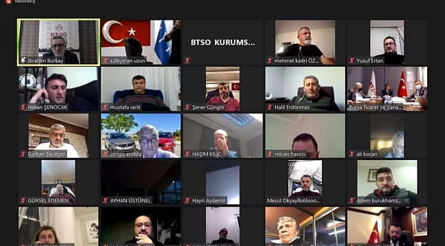 BTSO yılın son meclis toplantısını gerçekleştirdi