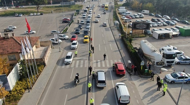 Bursa'da 'önce yaya' uygulaması