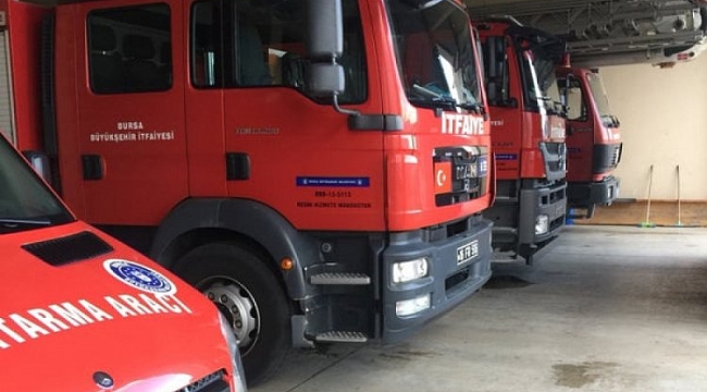 Bursa itfaiyesinden önemli başarı