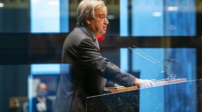 Guterres'ten iklim değişikliği çağrısı