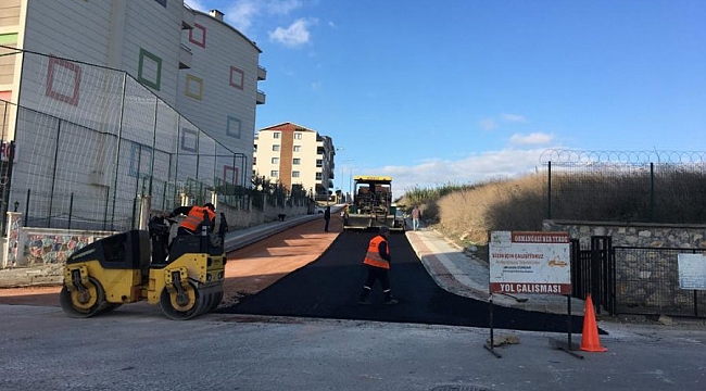 Hamitler'in sokakları asfaltlandı