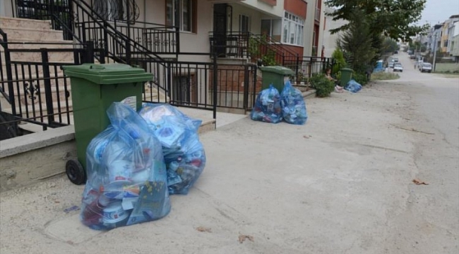 İnegöl'de 'Bireysel Çöp Konteynırı' uygulamasıyla geri dönüşüm