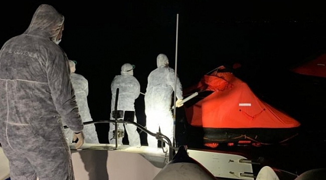İzmir'de 44 düzensiz göçmen kurtarıldı