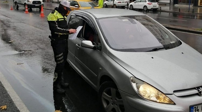 Kısıtlamada 40 bin 591 kişiye ceza yazıldı
