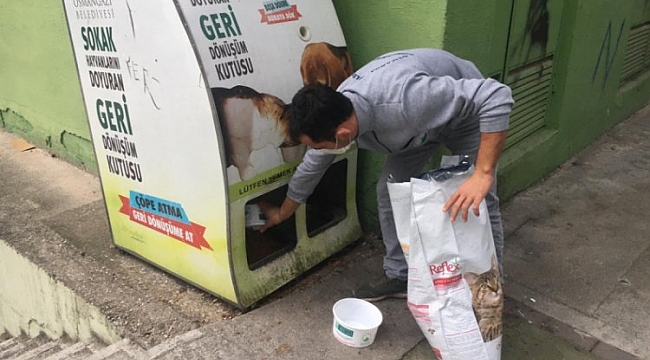 Osmangazi Belediyesi can dostların yanında