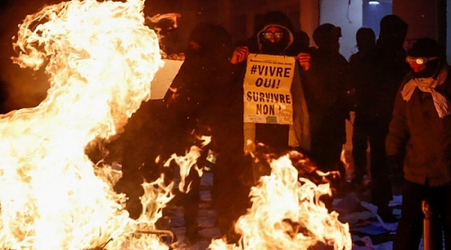 Paris'te şiddet olayları