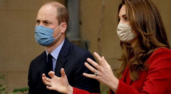 Prens William ve Kate Middleton'dan destek turu