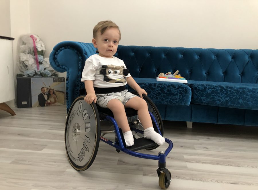SMA hastası Bursalı Gökalp'ten güzel haber