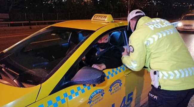 Sokağa çıkma kısıtlaması denetimleri devam ediyor İ