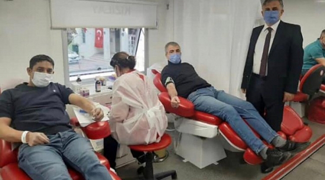 Uluşehir Bursa Derneğinden kan ve plazma bağışı